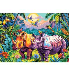 Puzzle Cherry Pazzi Relajándonos Juntos de 1000 Piezas