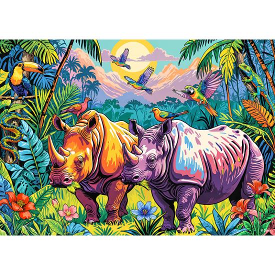 Puzzle Cherry Pazzi Relajándonos Juntos de 1000 Piezas