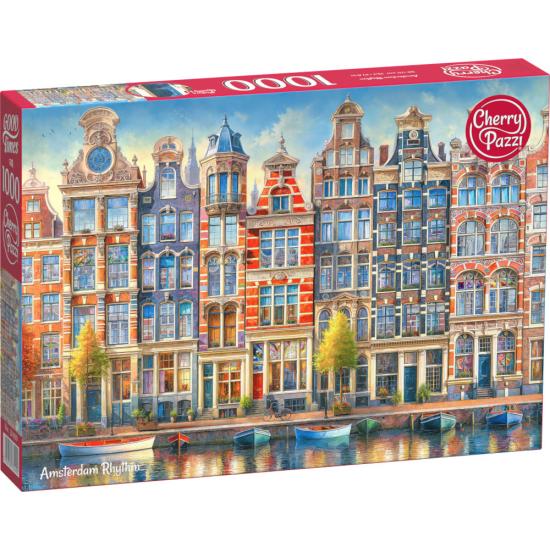 Puzzle Cherry Pazzi Ritmo De Ámsterdam de 1000 Piezas