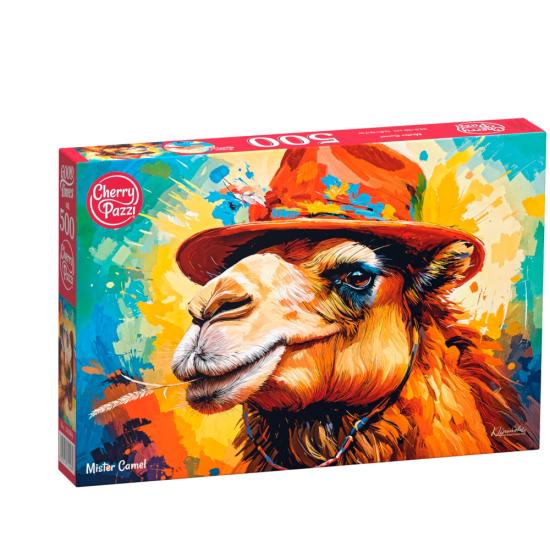 Puzzle Cherry Pazzi Señor Camello de 500 Piezas
