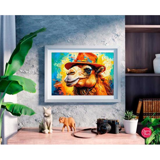 Puzzle Cherry Pazzi Señor Camello de 500 Piezas