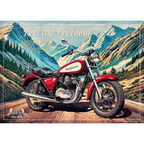 Puzzle Cherry Pazzi Siente La Libertad de 1000 Piezas