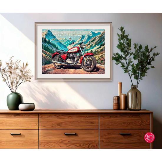 Puzzle Cherry Pazzi Siente La Libertad de 1000 Piezas