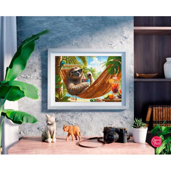 Puzzle Cherry Pazzi Sin Prisas, Sin Preocupaciones de 500 Piezas