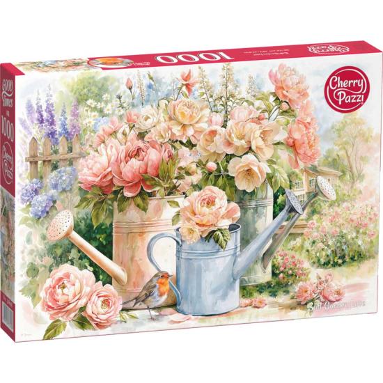 Puzzle Cherry Pazzi Soft Garden Love de 1000 Piezas