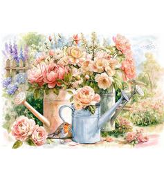 Puzzle Cherry Pazzi Soft Garden Love de 1000 Piezas