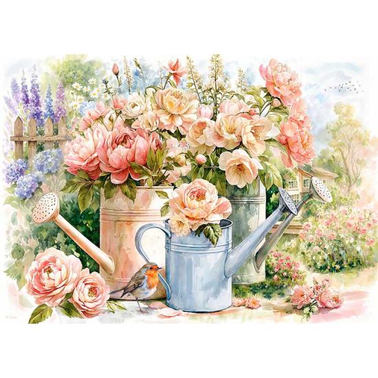 Puzzle Cherry Pazzi Soft Garden Love de 1000 Piezas