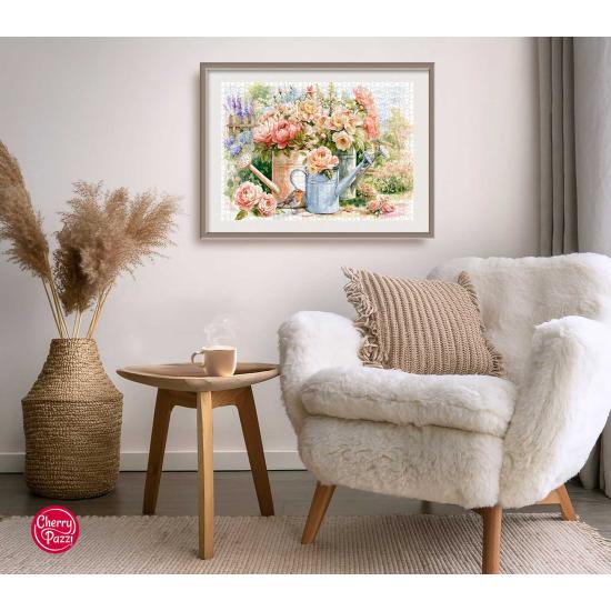 Puzzle Cherry Pazzi Soft Garden Love de 1000 Piezas