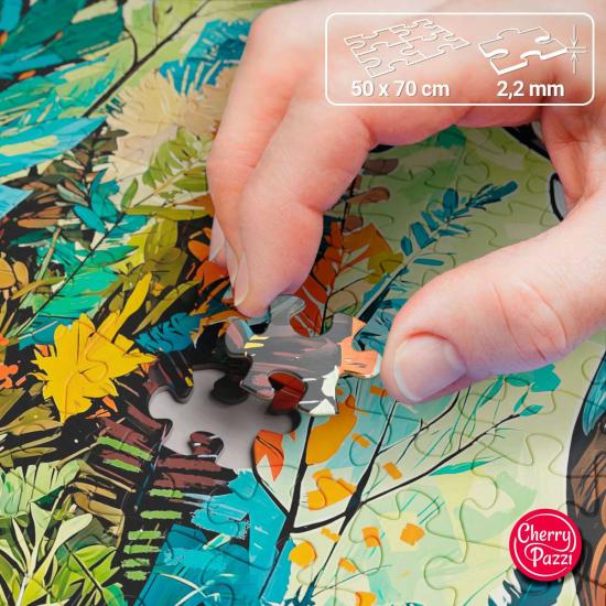 Puzzle Cherry Pazzi Sombras De Misterio de 1000 Piezas