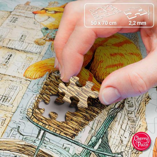 Puzzle Cherry Pazzi Súper Abuela de 1000 Piezas