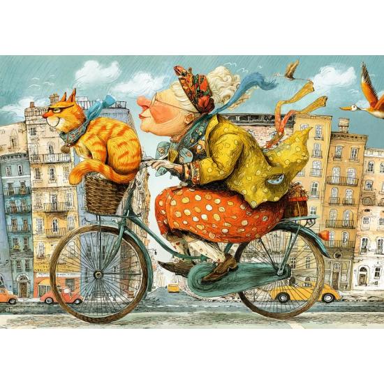 Puzzle Cherry Pazzi Súper Abuela de 1000 Piezas