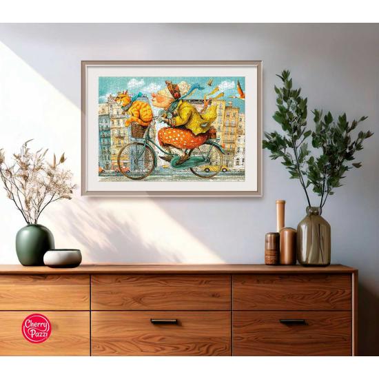 Puzzle Cherry Pazzi Súper Abuela de 1000 Piezas