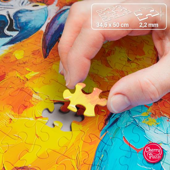 Puzzle Cherry Pazzi Trío Tropical de 500 Piezas