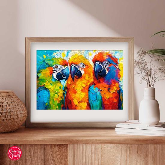 Puzzle Cherry Pazzi Trío Tropical de 500 Piezas