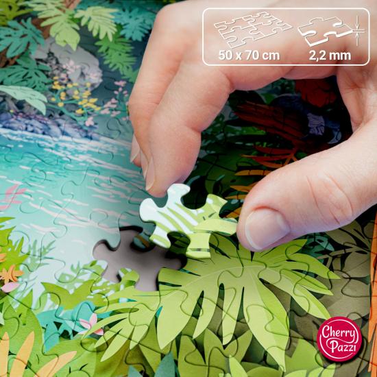 Puzzle Cherry Pazzi Un Milagro De Color de 1000 Piezas