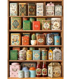 Puzzle Cherry Pazzi Un Tesoro De Latas de 1000 Piezas