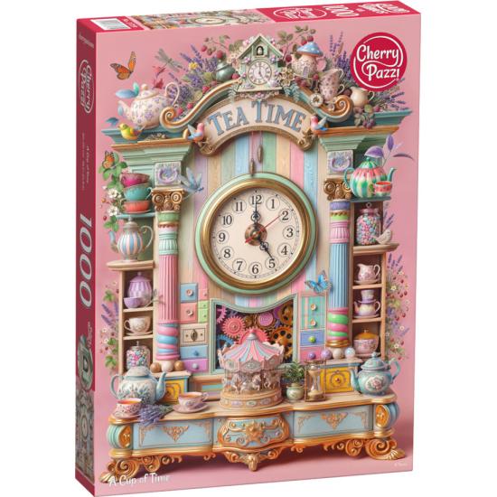 Puzzle Cherry Pazzi Una Taza De Tiempo de 1000 Piezas