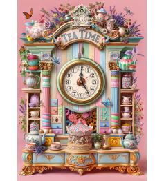 Puzzle Cherry Pazzi Una Taza De Tiempo de 1000 Piezas