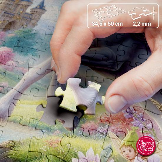 Puzzle Cherry Pazzi Unicornio del País de las Hadas XXL 300 Piez