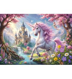 Puzzle Cherry Pazzi Unicornio del País de las Hadas XXL 300 Piez