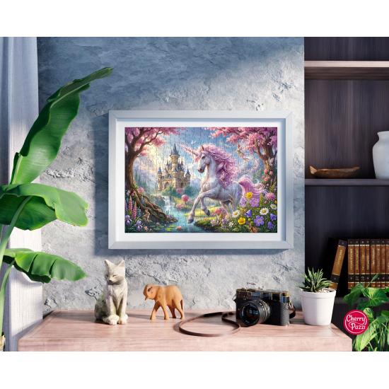 Puzzle Cherry Pazzi Unicornio del País de las Hadas XXL 300 Piez