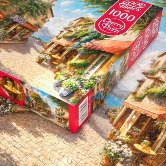 Puzzle Cherry Pazzi Vacaciones Italianas de 1000 Piezas Puzzle Cherry Pazzi Vacaciones Italianas de 1000 Piezas