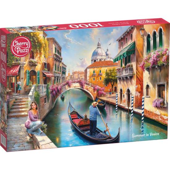 Puzzle Cherry Pazzi Verano En Venecia de 1000 Piezas