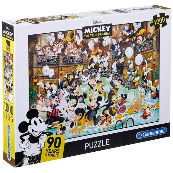 Puzzle Clementoni 90 Aniversario de Mickey Mouse de 1000 Piezas