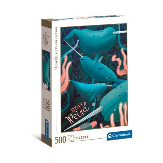 Puzzle Clementoni Animales Fantásticos El Narval de 500 Piezas