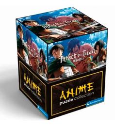Puzzle Clementoni Anime Cube Attack on Titan 2 de 500 Pzs
