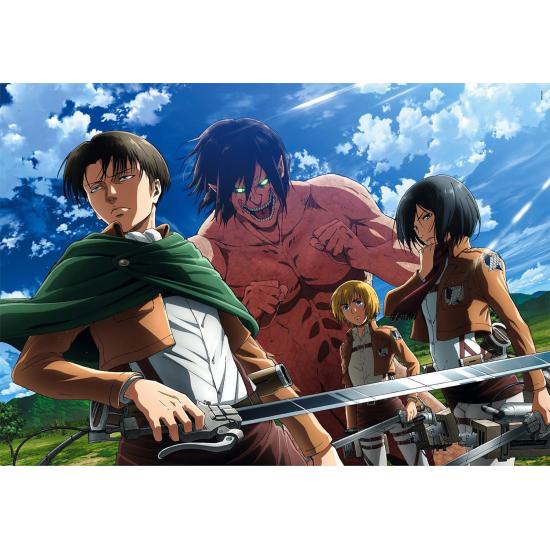 Puzzle Clementoni Anime Cube Attack on Titan 2 de 500 Pzs