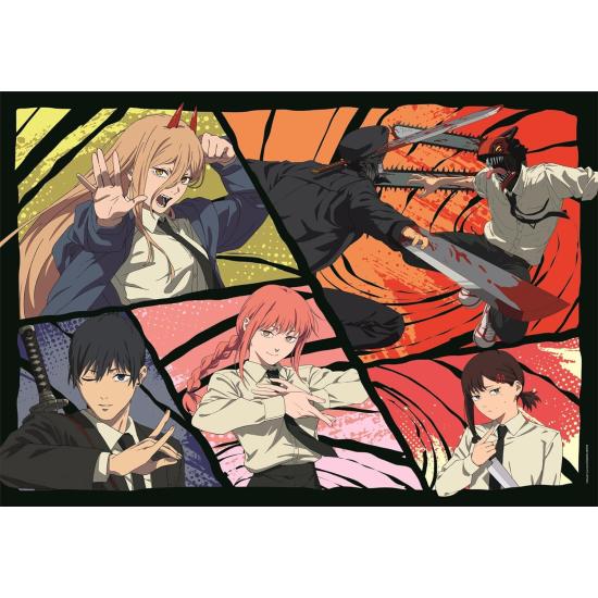 Puzzle Clementoni Anime Cube Chainsaw Man 2 de 500 Pzs Puzzle Clementoni Anime Cube Chainsaw Man 2 de 500 Pzs