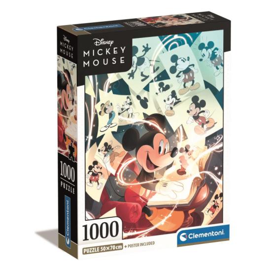 Puzzle Clementoni Aniversario Disney Mickey de 1000 Piezas Puzzle Clementoni Aniversario Disney Mickey de 1000 Piezas