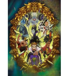 Puzzle Clementoni Aniversario Disney Villanos de 1000 Piezas