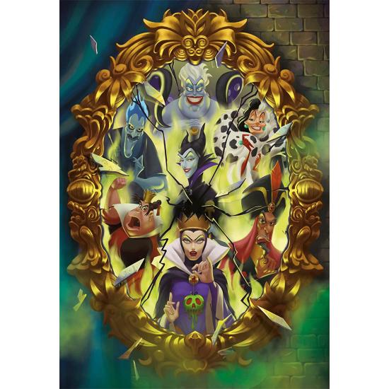 Puzzle Clementoni Aniversario Disney Villanos de 1000 Piezas Puzzle Clementoni Aniversario Disney Villanos de 1000 Piezas
