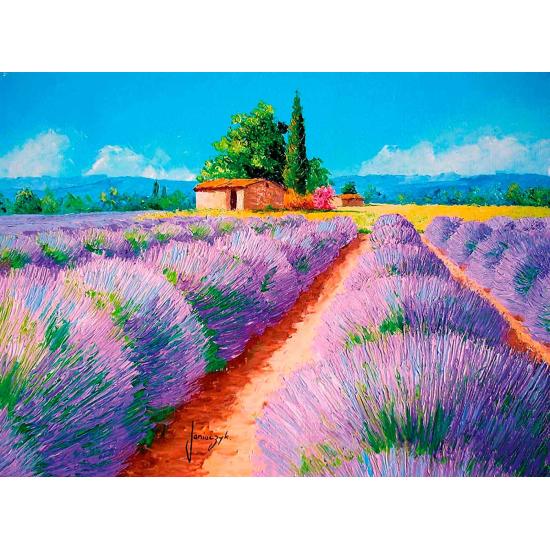 Puzzle Clementoni Aroma de Lavanda de 500 Piezas Puzzle Clementoni Aroma de Lavanda de 500 Piezas