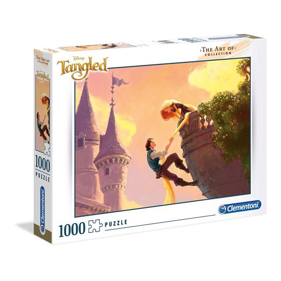 Puzzle Clementoni ART OF Rapunzel  de 1000 Piezas
