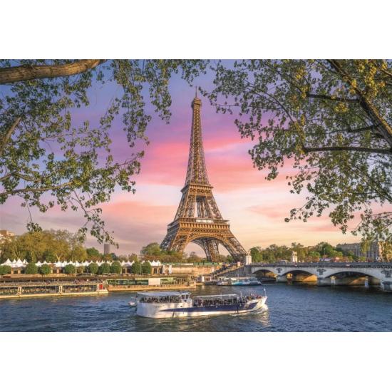 Puzzle Clementoni Atardecer de la Torre Eiffel en Paris de 3000