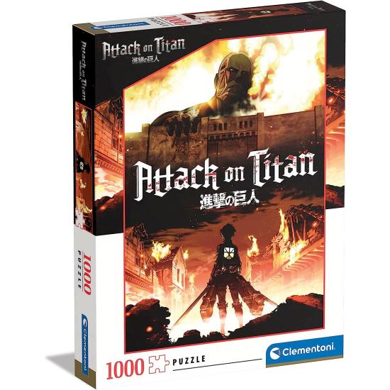 Puzzle Clementoni Attack on Titan de 1000 Piezas Puzzle Clementoni Attack on Titan de 1000 Piezas