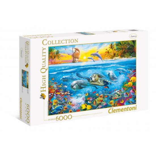 Puzzle Clementoni Bajo el Mar de 6000 Piezas
