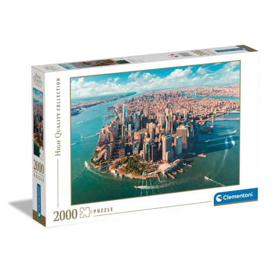 Puzzle Clementoni Bajo Manhattan, Nueva York de 2000 Piezas Puzzle Clementoni Bajo Manhattan, Nueva York de 2000 Piezas