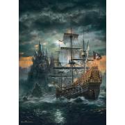 Puzzle Clementoni Barco Pirata de 1500 Piezas