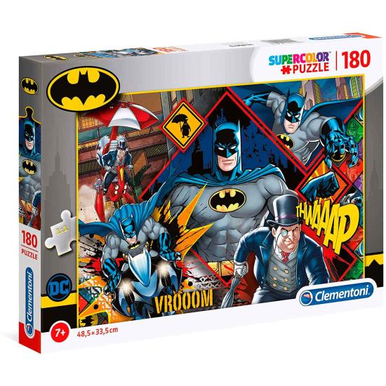 Puzzle Clementoni Batman Contra El Pingüino de 180 Piezas Puzzle Clementoni Batman Contra El Pingüino de 180 Piezas