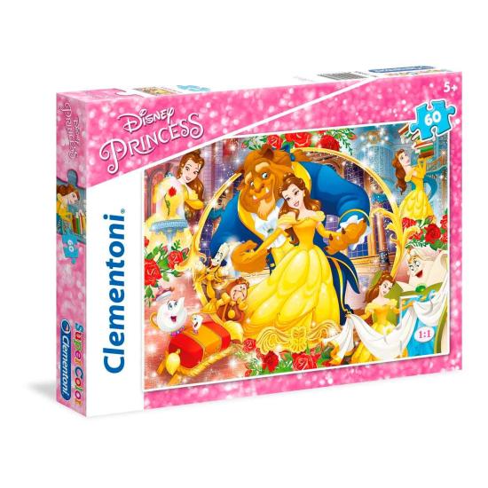 Puzzle Clementoni Bella y Bestia de 60 Piezas