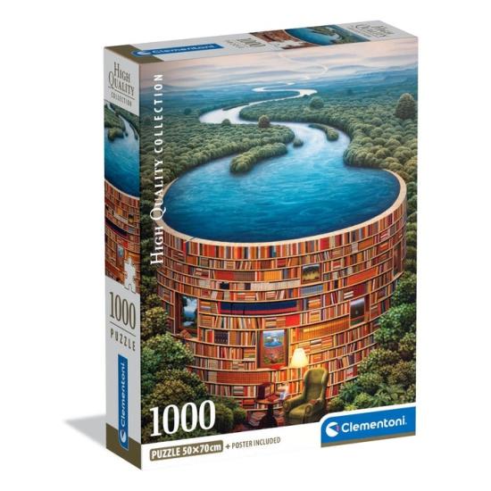 Puzzle Clementoni Bibliodame de 1000 Piezas