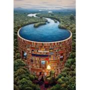 Puzzle Clementoni Bibliodame de 1000 Piezas