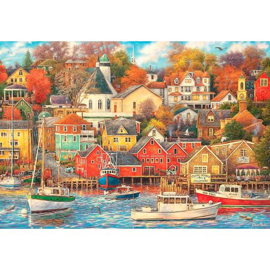 Puzzle Clementoni Buen Dia en el Puerto de 1500 Piezas Puzzle Clementoni Buen Dia en el Puerto de 1500 Piezas