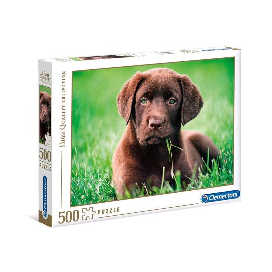 Puzzle Clementoni Cachorro Chocolate de 500 Piezas Puzzle Clementoni Cachorro Chocolate de 500 Piezas