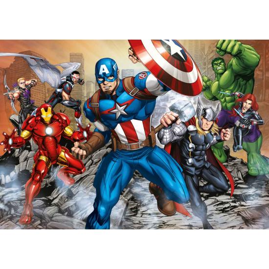 Puzzle Clementoni Capitán América y Vengadores Maxi 104 Piezas Puzzle Clementoni Capitán América y Vengadores Maxi 104 Piezas