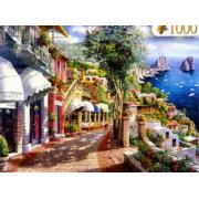 Puzzle Clementoni Capri, Italia de 1000 Piezas